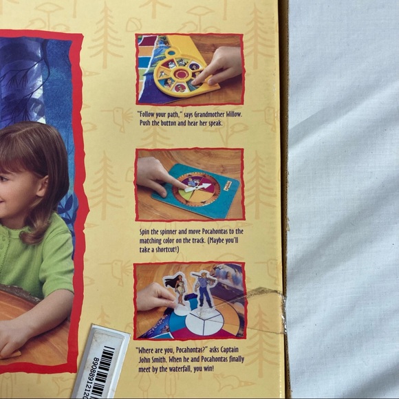 Pocahontas Disney Electronic Talking Board Game 1994 Unopened Parker Brothers - Picture 4 of 10